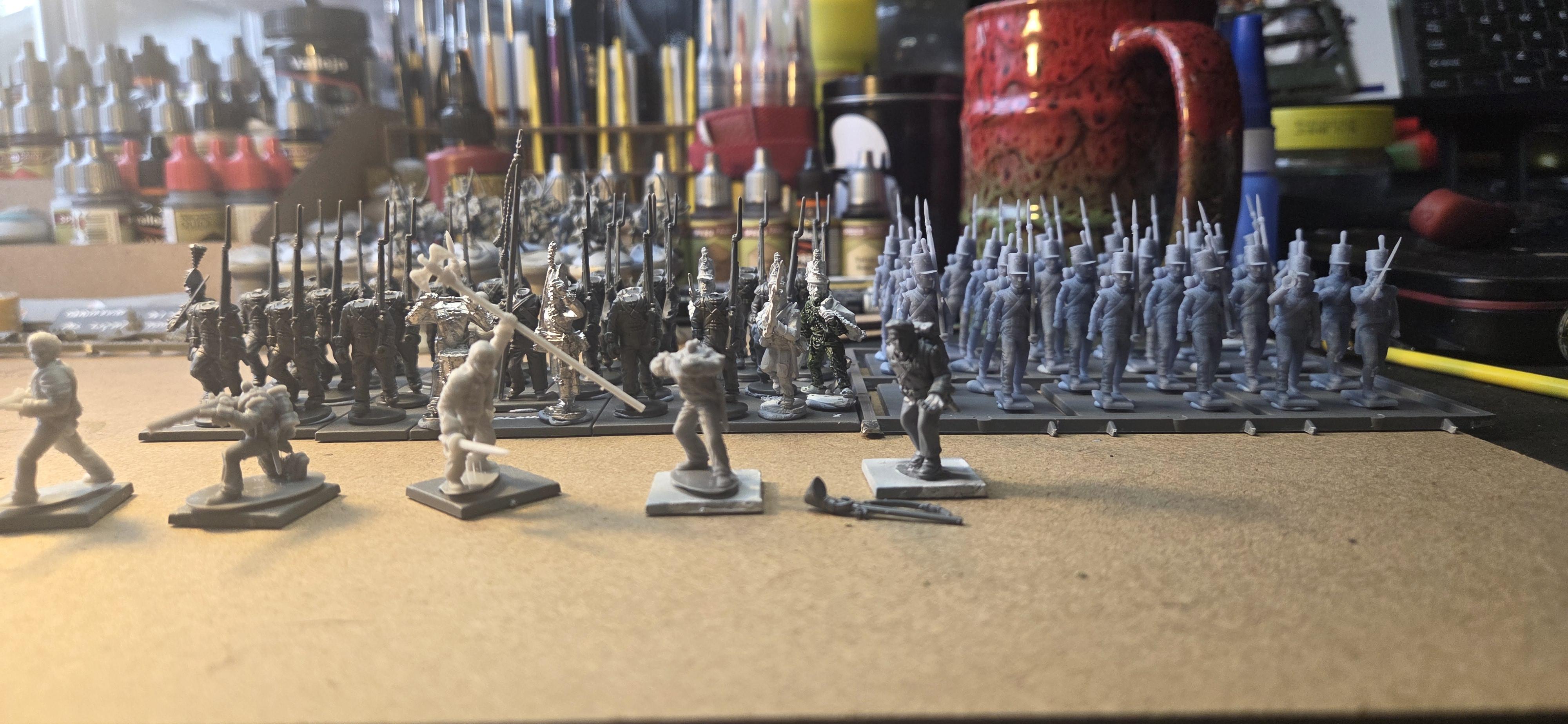 Paul K.'s Peninsular War Light Division project featuring Battle Honours 3D British Light Infantry - customer photograph 2