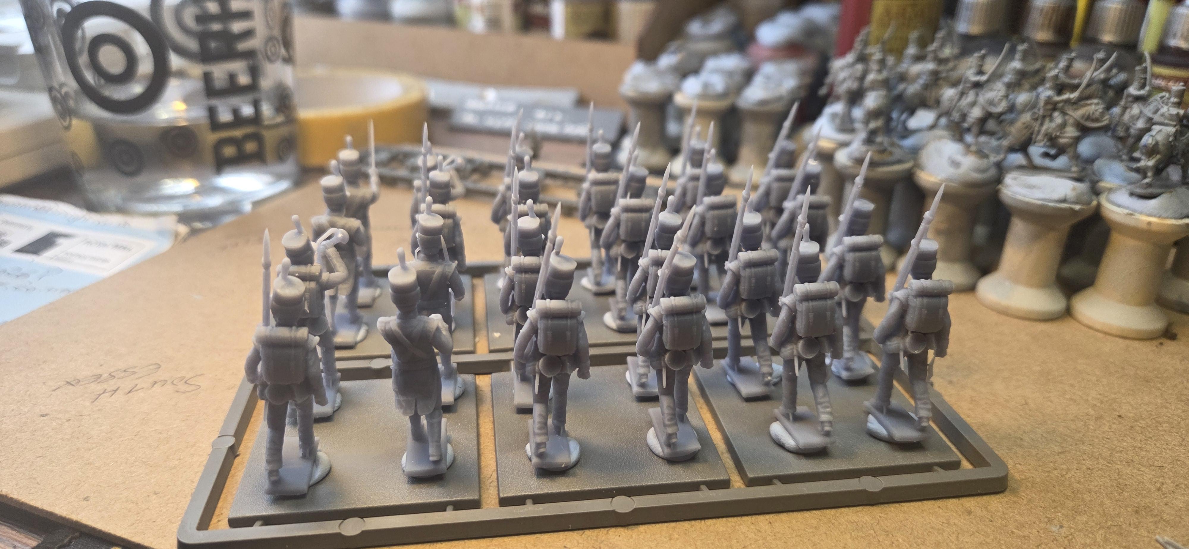 Paul K.'s Peninsular War Light Division project featuring Battle Honours 3D British Light Infantry - customer photograph 1