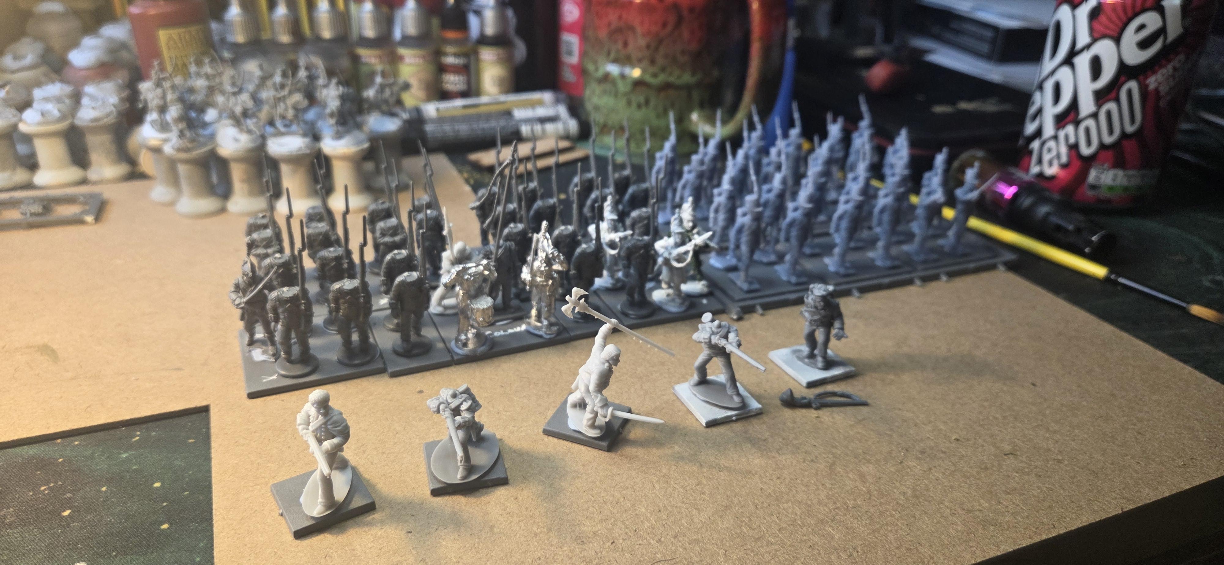Paul K.'s Peninsular War Light Division project featuring Battle Honours 3D British Light Infantry - customer photograph 3