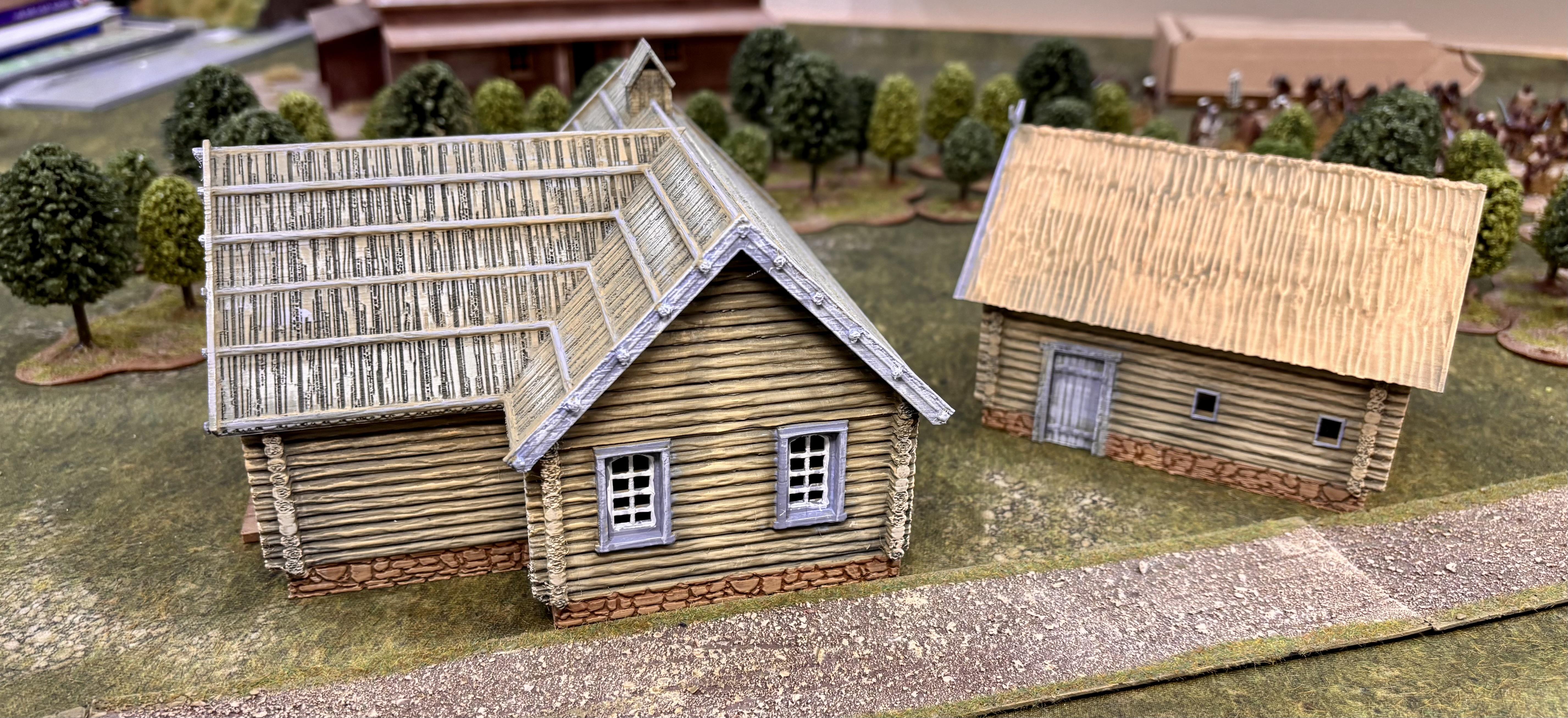 Customer-painted Russian Barn 1, second view